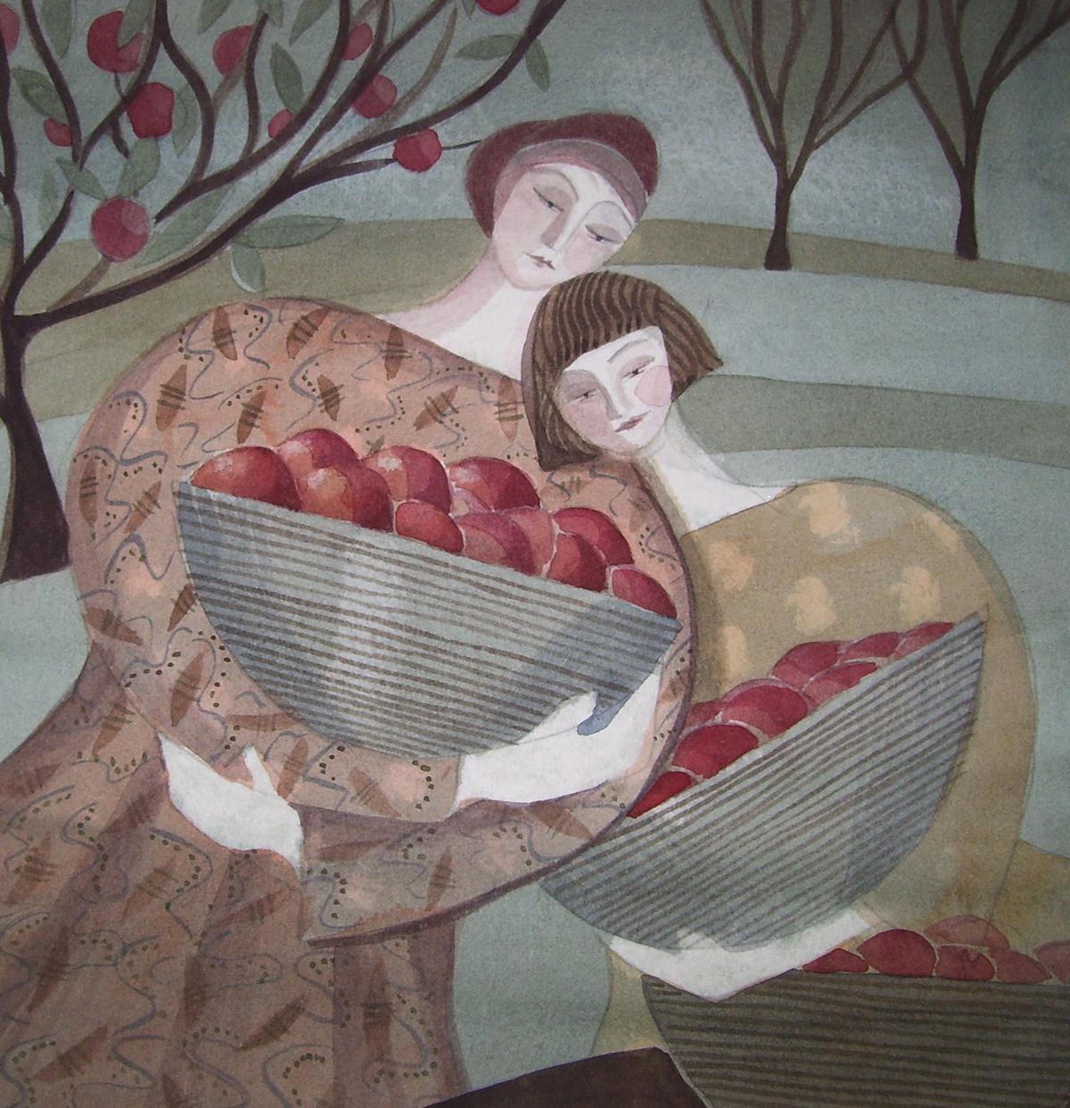 Apple Baskets by Madeleine Hand