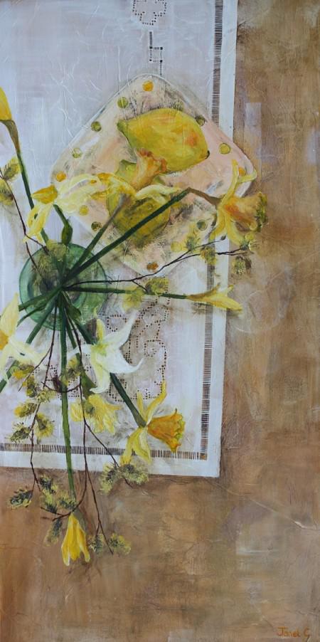 Daffs, Lemons and Willow