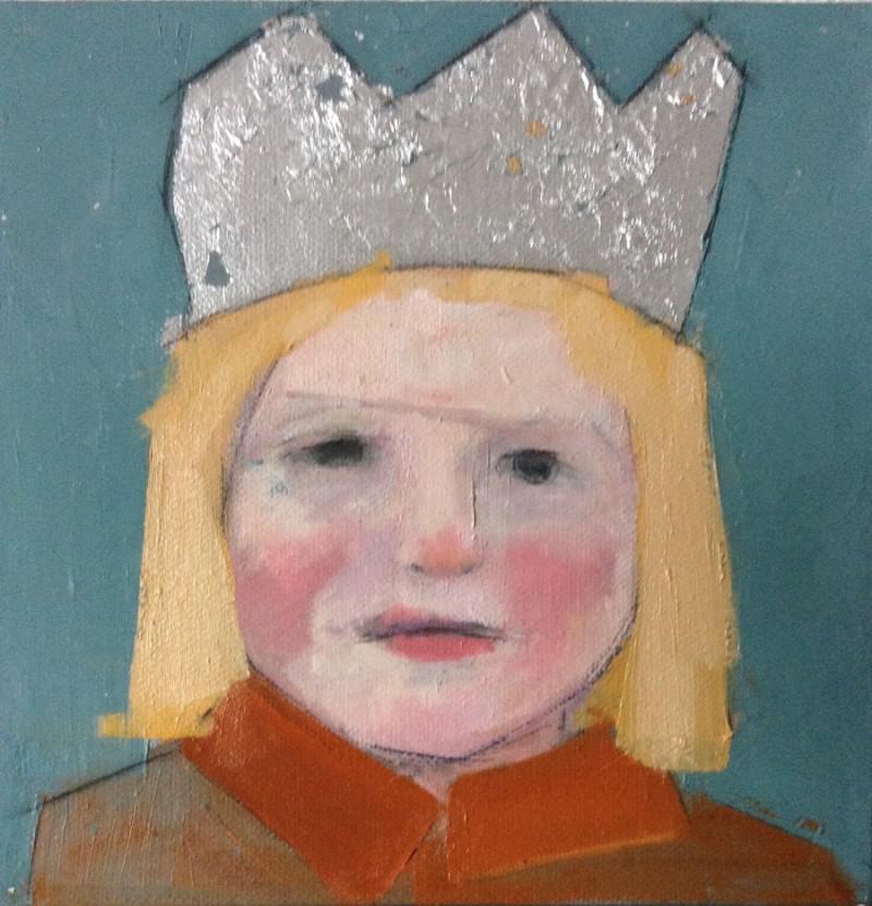 Girl With Silver Crown
