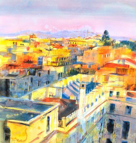 Golden Afternoon, Rome by Jenny Matthews
