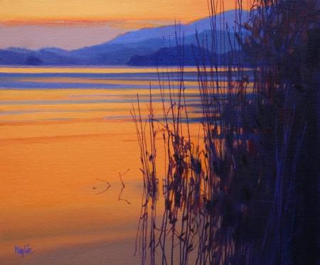 Menteith Gloaming  by Jim Wylie