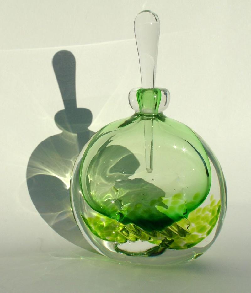 Clear inland bottle moss green
